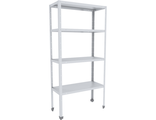 Стеллаж ПищТех ЭКОНОМ полностью из нерж. стали