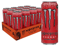 Энергетический напиток Monster Ультра Ред 500мл (12)