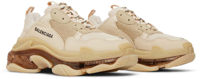 Balenciaga Triple S Sneaker Clear Sole Nude
