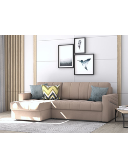 ДВУСПАЛЬНЫЙ СТИЛЬНЫЙ СОВРЕМЕННЫЙ ПРУЖИННЫЙ УГЛОВОЙ ДИВАН-КРОВАТЬ ДАЛЛАС, МЕТАЛЛОСКЕЛЕТ С МЕХАНИЗМОМ СЕРДЖИО НЕДОРОГО