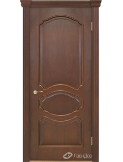 ЛАЙНДОР (УЛЬЯНОВСК)/ МОДЕЛЬ ВЕРДА/ НАТУРАЛЬНЫЙ ШПОН ЯСЕНЯ/ ТОН 30 (ШОКОЛАД)