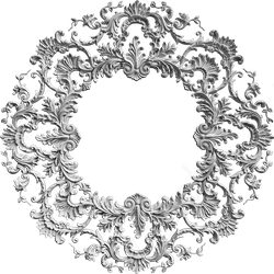 Розетка орнаментальная SR100V (врезная, наборная)