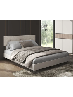 Пира КР-001 Кровать парящая двуспальная 1600х2000 с мягким изголовьем (с настилом)