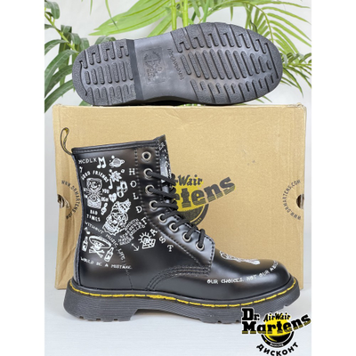 DR MARTENS 1460 SCRIBBLE