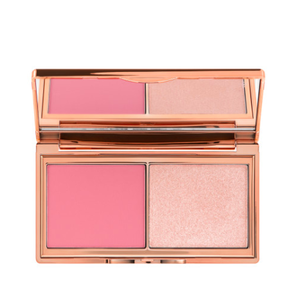 Charlotte Tilbury Hollywood Blush & Glow Glide Palette Mini - Мини палетка румяна/хайлайтер