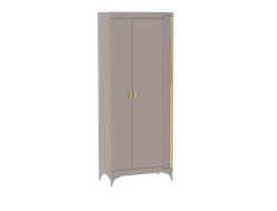 Гостиная СИДЕ - Шкаф для одежды 2-дверный Мокко