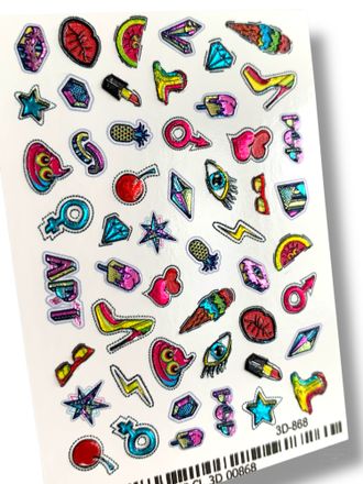 Хрустальные 3d слайдеры 3D-868