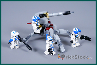 # 75345 Боевой Набор Клонов 501–го Легиона (Боевой Комплект 2023) / 501st Clone Troopers Battle Pack 2023
