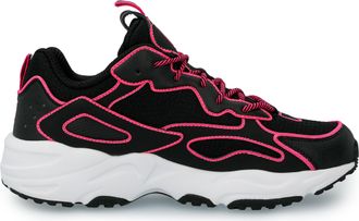 Кроссовки FILA RAY TRACER NEON Черно-розовые женские (36-41)