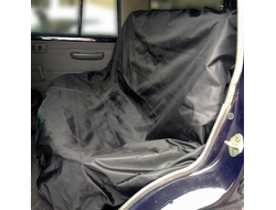 Грязезащитный универсальный чехол на заднее сиденье классический чёрный Forestranger Black