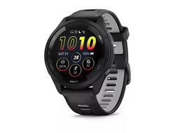Garmin Forerunner 265 BlackCase with Black/Powder Gray Band (010-02810-00 / 010-02810-10 / 010-02810-50)