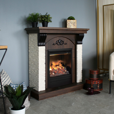 камин Corfino NT с очагом 3D Olympic