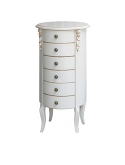 КОМОД КРУГЛЫЙ WHITE ROSE F6663 (S06)