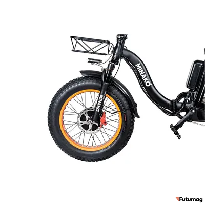 Электровелосипед Minako F11 Dual Оранжевый