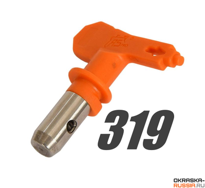 Сопло 319 окрасочное ASPRO для безвоздушного распыления краскопультом