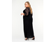 Вечернее длинное платье Арт. 1617101 (Цвет черный ) Размеры 52-68