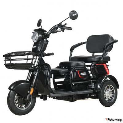 Пассажирский трицикл WHITE SIBERIA SIBTRIKE 2000W