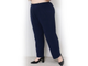 Женские летние прямые брюки арт. 17002-6062 (цвет черный) Размеры 62-80