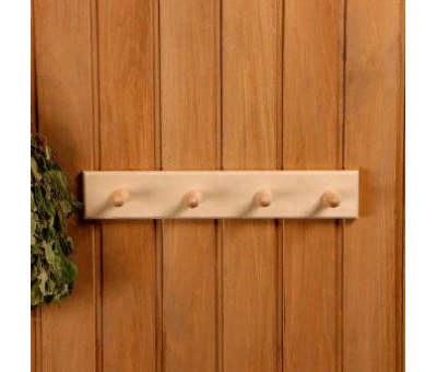 Вешалка «Классика» 4 крючка, липа