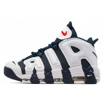 Nike Air More Uptempo 96 Синие с белым