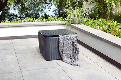 Стол-сундук Лузон Плюс графит