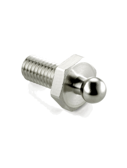 Основание кнопки тента из нержавеющей стали с болтом Bainbridge G164 M5 10мм для крепления на корпус, 4 штуки