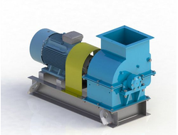 Дробилка молотковая МПС-300Л для стекла