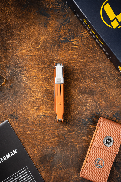 Leatherman Rebar с чехлом Burnt Sienna