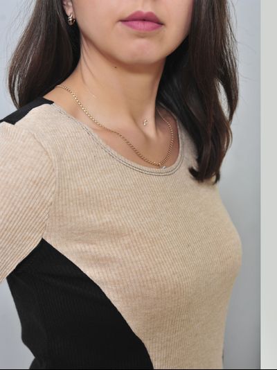 Платье: 88-0224-беж