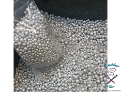 Посыпка «Шарики Микс Серебряный», 50 гр