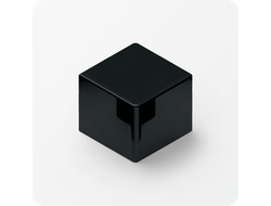 Профиль L-образный алюминиевый 10 мм. NEEXY PV02-19 BBL Черный блестящий 2.7 м.