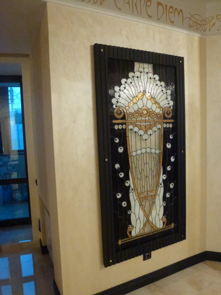 Декоративная краска Асти-Велюр (Асти, Россия)
Трафаретная техника
Дизайнер - Будрина Ирина