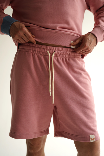 ШОРТЫ УНИСЕКС "ПРИЯТНО" РОЗОВЫЕ