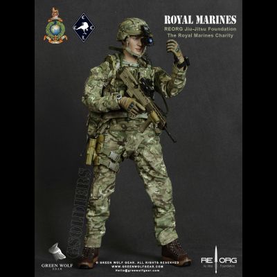ПРЕДЗАКАЗ - Королевский морской пехотинец (Том Харди) - Коллекционная фигурка 1/6 Scale British Royal Marine REORG Figure Featuring TOM HARDY (GWG-011) - Green Wolf Gear