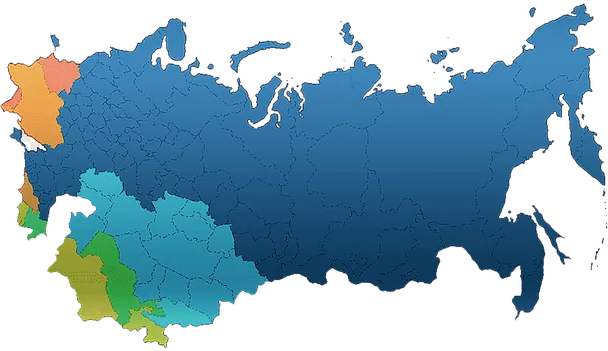 Наша география сотрудничества