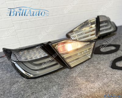 Стопы Toyota Camry 50 стиль BMW черные дымчатые