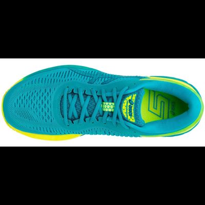 Asics Gel-Kayano 25 Голубые с желтым