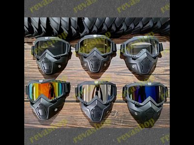 интернет магазине revashop Мотоциклетный внедорожный шлем ветрозащитный маска для очков внедорожная
