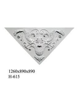 угловой элемент для молдинга У-09 гипсовый