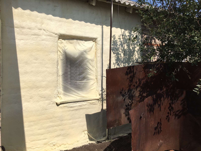 Утепление стен и фасада пенополиуретаном