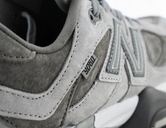 New Balance 9060 Grey Beige Inside С Мехом