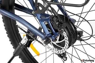 Электровелосипед INTRO Sport GT (Серо-зеленый)