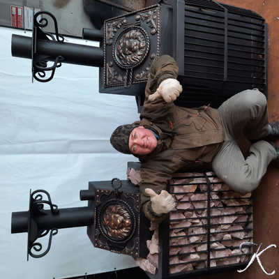 Печь банная "Ангара-34"