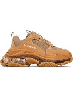 Balenciaga Triple S Clear Sole Light Camel