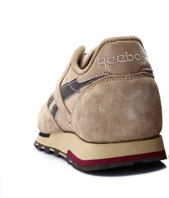 Кроссовки Reebok Classic Leather cветло-коричневые