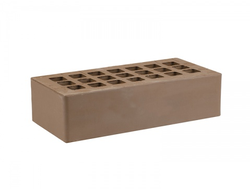 Кирпич темно-коричневый гладкий 250х120х65 М200 Железногорский