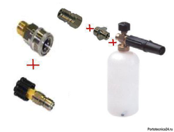 Комплект с LS 3 + переходники для профессионального пистолета Portotechica; Kranzle; Comet; Delvir.