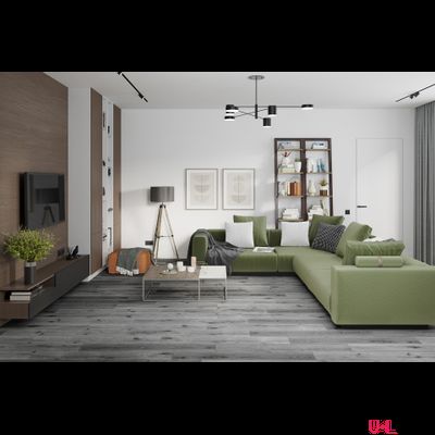 Кварцвиниловая плитка Damy Floor Family LVT Дуб Сильвер T7020-23-LVT 43 класс толщина 2.5 мм с фаской клеевая 4.13 м2