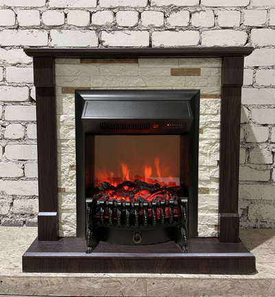 Электрический камин Моника AO M1 с очагом Fobos