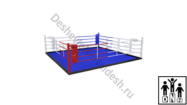 боксерский напольный ринг